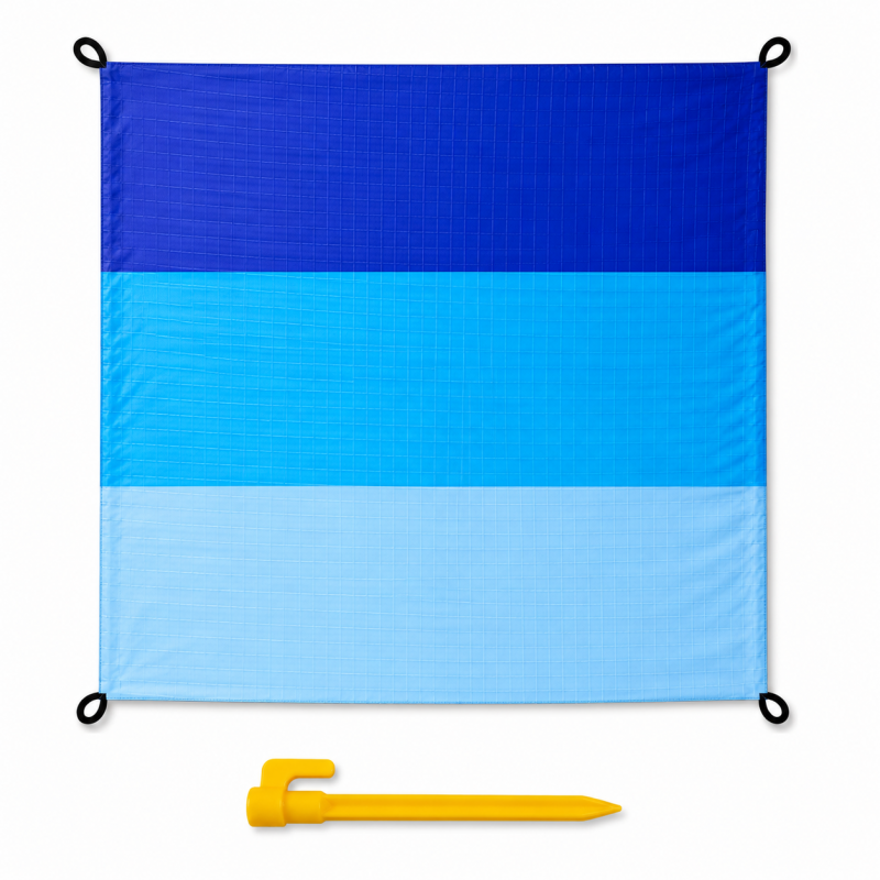Mata plażowa koc piknikowy piaskoodporny 200x210 cm, wodoodporny XXL MATA13