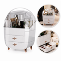 Organizer szkatułka na kosmetyki, biżuterię XL wielopoziomowy 27x21x39 cm CB76B