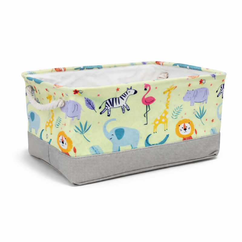 Pojemnik na zabawki kosz, worek na pranie, zwierzątka 30х40х22cm OR112