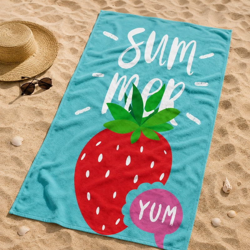 Ręcznik plażowy, na basen SUMMER YUM 150x70 REC54WZ7