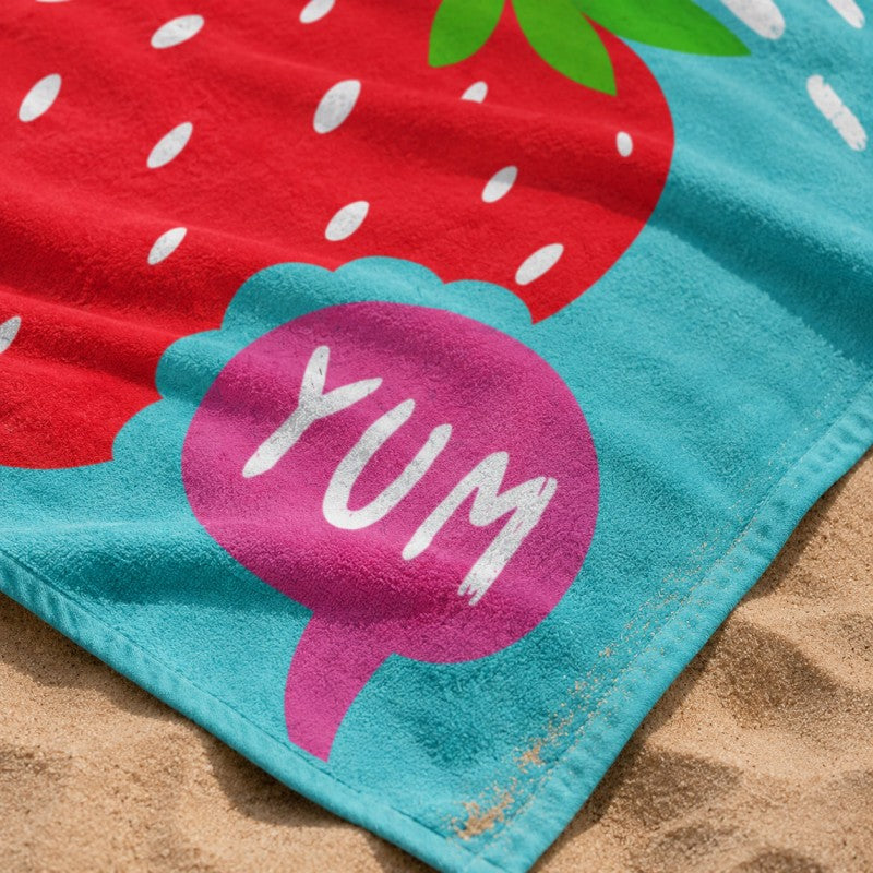 Ręcznik plażowy, na basen SUMMER YUM 150x70 REC54WZ7