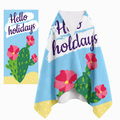 Ręcznik plażowy prostokątny HELLO HOLIDAYS 150x70 REC54WZ2