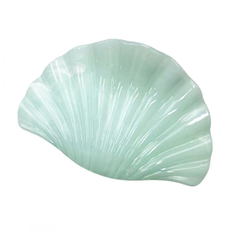 Spinka do włosów klamra MUSZLA XL marmurek 8,5 x 5,7 cm SP423