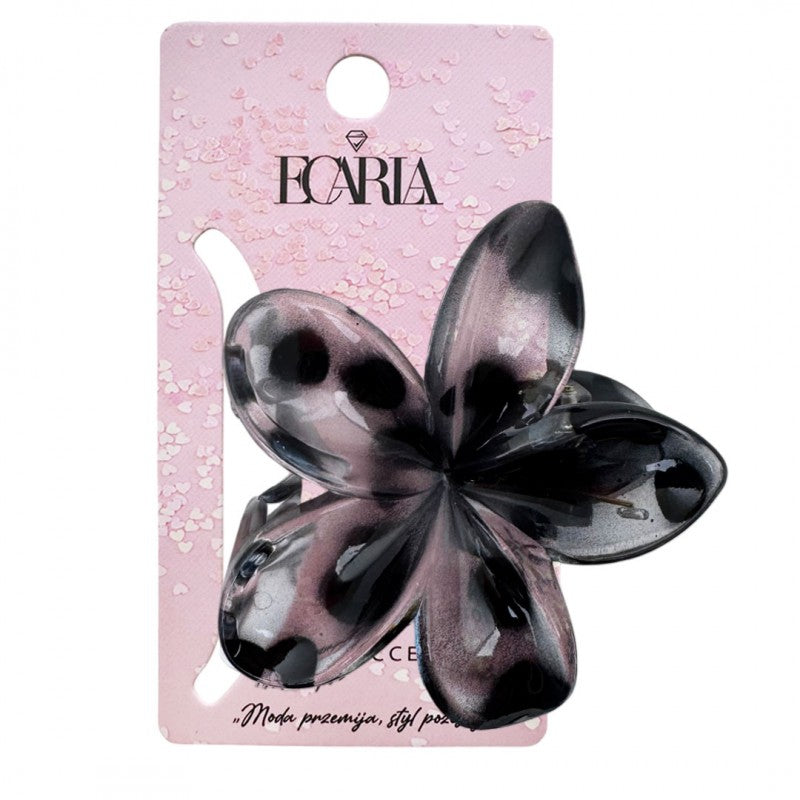Spinka do włosów klamra XL kwiat 7,5x8cm SP317CZ