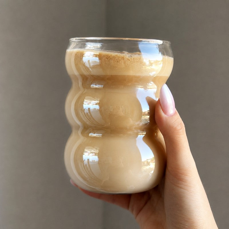 Szklanka 550ml Bubble 1 szt do kawy latte long drinków SZK202