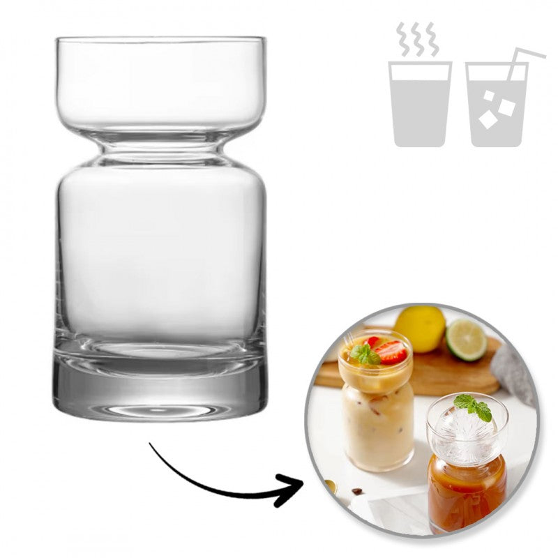 Szklanka Klepsydra Flow Glass 350 ml 1szt - SZK191