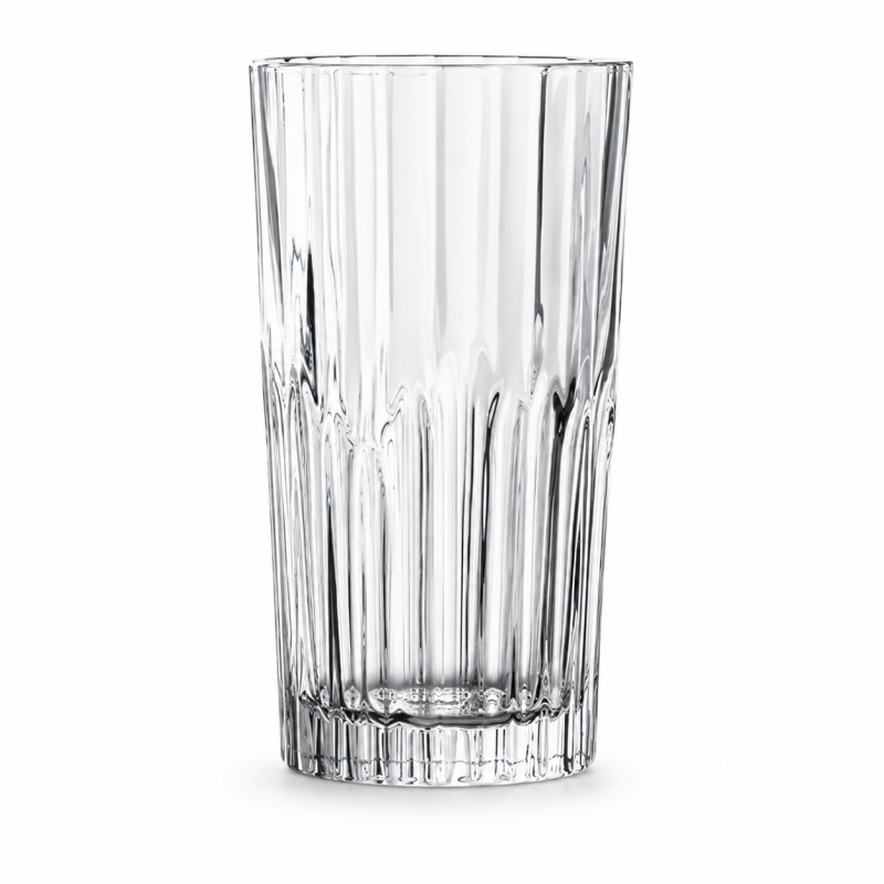 Zestaw 6 szt szklanek ryflowanych do latte, drinków, wysoka, 320ml SZK223ZESTAW6