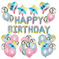 Zestaw Balonów HAPPY BIRTHDAY kolorowe 50 szt BLN03
