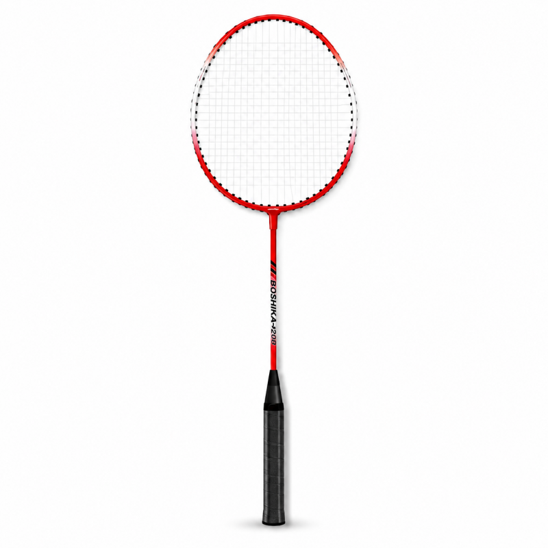 Zestaw do badmintona 2 czerwone paletki +3lotki, zestaw w sportowej torbie AR19CZE