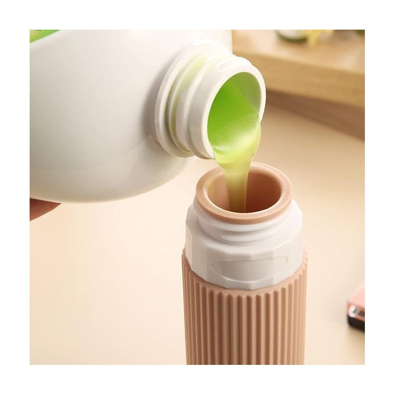 Zestaw silikonowych pojemniczków, buteleczek podróżnych 4w1 90ml KS137WZ2